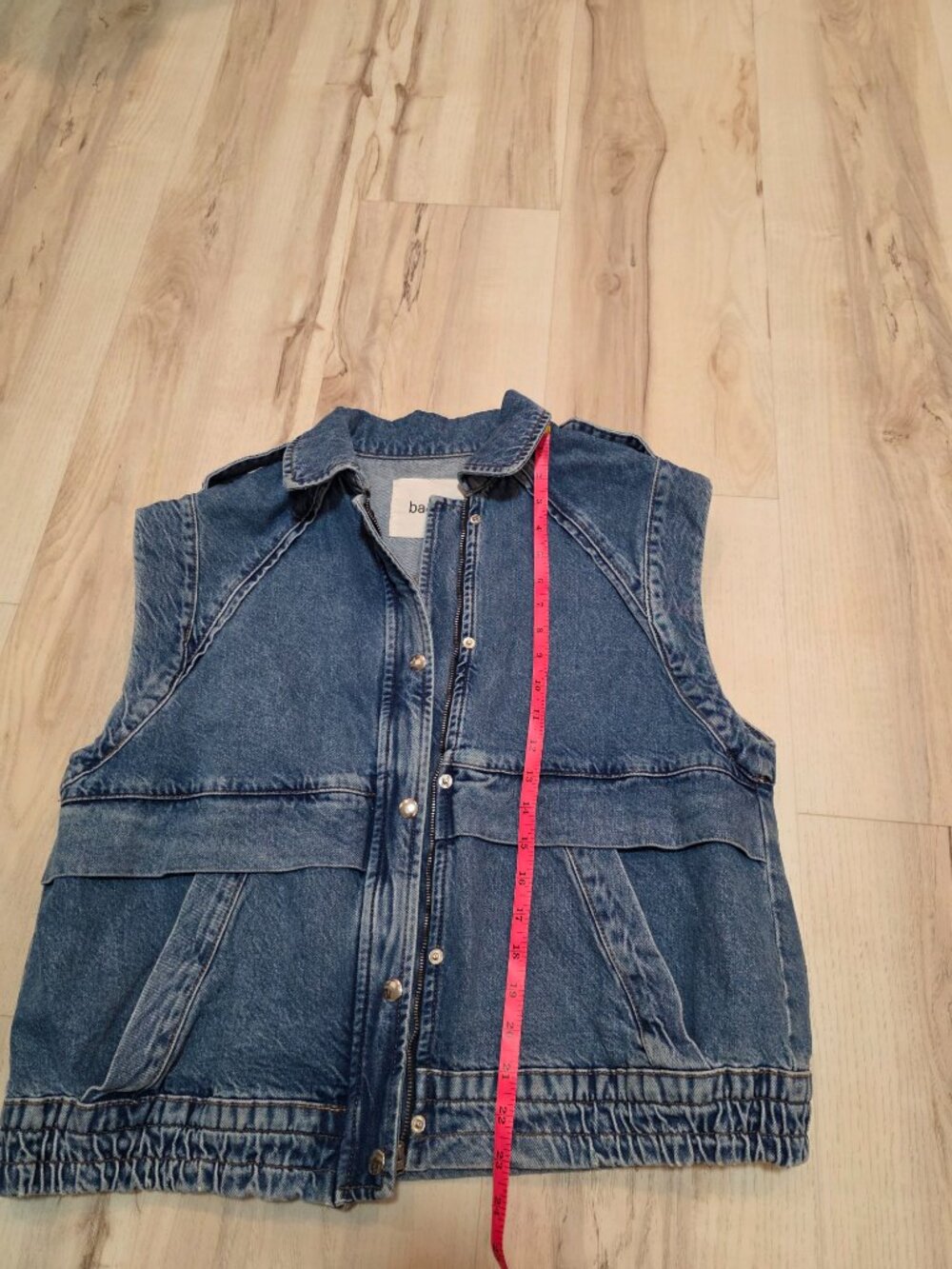 ba&sh denim vest - Picture 5 of 10